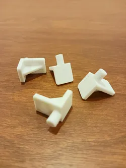 Shelf pin / peg for 4.6mm holes