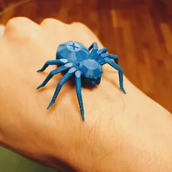 Torture Spider, 3D-printer torture test - overhangs - cooling - retraction - bed adhesion