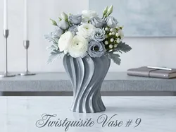 3D printer bestanden | 3MF | Twistquisite Vase #9