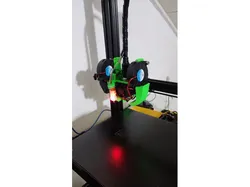 Artillery Hornet head for 5015 radial fan with 3D / BL Touch, modular, adjustable + LED