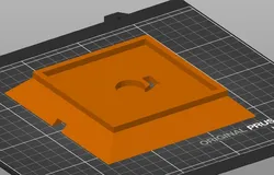 Base with RGB LEDs for Voronoi lamp shade