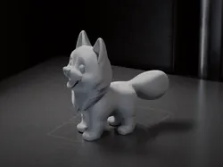 Creality Cloud | Cute Puppy Dog Figurine Animal 3D Printable | ملفات الطابعة ثلاثية الأبعاد