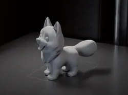 Creality Cloud | Puppy Dog Figurine Animal Sculpture 3D Printable | ملفات الطابعة ثلاثية الأبعاد