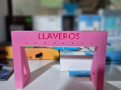 Fișiere pentru imprimante 3D | Fișier 3MF | Soporte o porta Llavero arco 4h 23m 143gFilamento