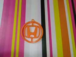 Honda logo moving keychain
