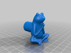 HVAC Knob Pray Frog