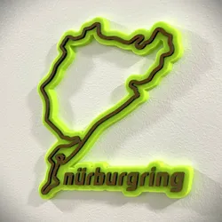 Nurburgring Wall Art - Hang some Green Hell!