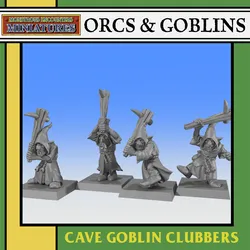 ORCS & GOBLINS: Cave Goblin Clubbers Unit