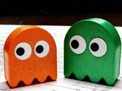 Pac-Man Ghost Piggy Bank
