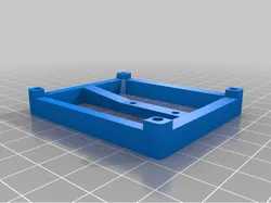 Sidewinder X1 X-axis right cover with mount for Raspberry Pi 4 and ribbon cable arm