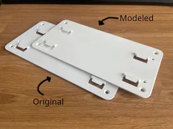 UISP Router Wall Mount Plate