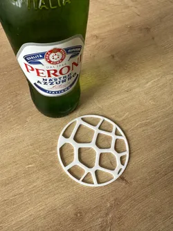 Voronoi drink coaster