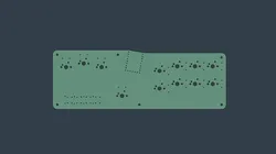WannaBe - 16 Key Mechanical Gamepad PCB (.STEP)