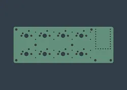 WannaBe - 8-Key Macropad PCB (.STEP)