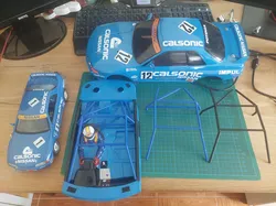 1:10 Rollcage for Cockpit Nissan Skyline R32