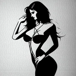 "Dancing Woman" 2D Wall decoration
