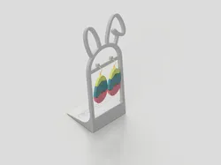 Easter Bunny Earring Holder - Earring Stand