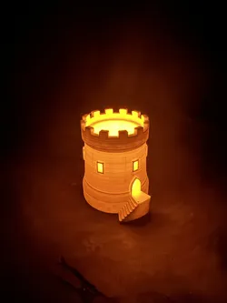 Electric Tea Light Castle