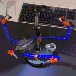 Ergonomic multipurpose third hand / holder