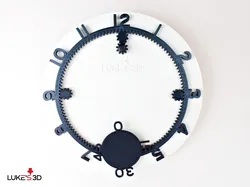 Gear clock