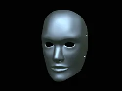 Human face mask