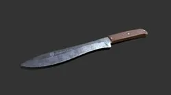 Knife Low-poly