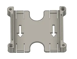 M3 nut support - 18650 Battery Case