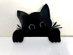 Peeking Kitty