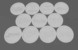 Soft Drink and Energy Drink Brand Coasters