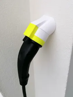 Wall mount type2 - Holder for EV plug type 2