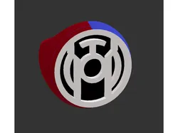 young justice razer ring and logo