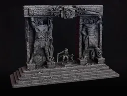 Ancient Gate 3D Print Model in Architecture 584610