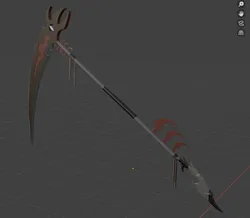 Battle scythe