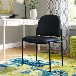 Bentonville Stackable Vinyl Seat Waiting Room Chair