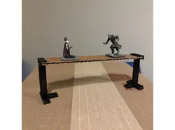 Cardboard Terrain - Platform Stands - 1 squares wide