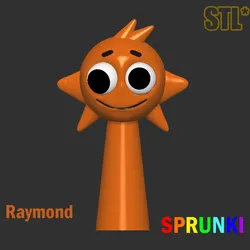 Characters & Creatures STL Descărcare - 3D Sprunki Incredibox Raymond Sprunki STL 3D Character - FnFLab