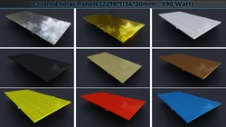 Colared Solar Panels