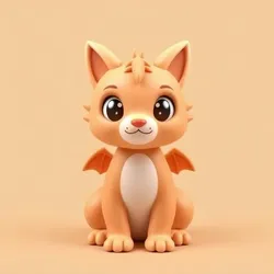 Cute Dragon Cat – Adorable Dracony Kitty