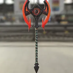 Demonic Battle Axe