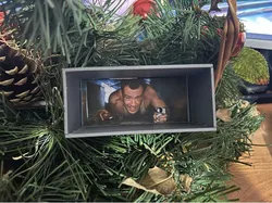 Die Hard Vent Christmas decoration
