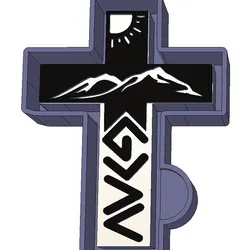 freshie god is greater than the highs and lows STL Mold Housing for Silicone & Resin