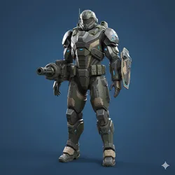 Grimdark Dark Future Elite Soldier ,Wargaming