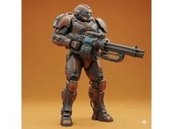 Grimdark Dark Future Elite Warrior STL