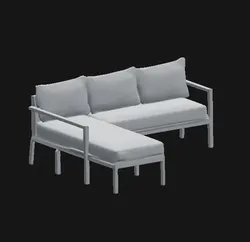 Home Decorations & Ornaments STL Download - sofa couch seating 013by xhobby1