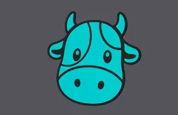 Home Decorations & Ornaments STL تنزيل - Cow Head - Farm Animals - Wall Art v1 - studio WES