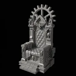 Imperial Throne 3D Printable Miniature 3D Print Model in SCI-FI 583691