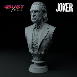 Joaquin Phoenix - Joker Premium 3D Bust STL