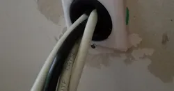 M25.4 rubber grommet wallplate