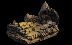 Machu Picchu 3D Print Model in Architecture 584528