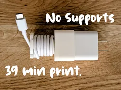 Organizador de viaje de envoltura de cable Google Pixel de 15w - Modelo de impresión 3D gratuito